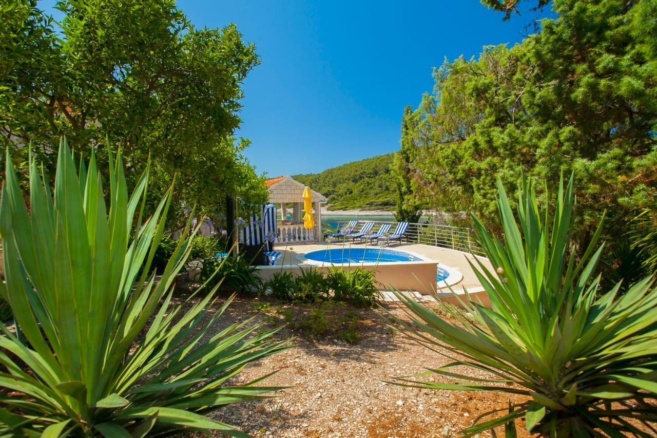 Waterfront Villa With Pool Вела-Лука Екстер'єр фото